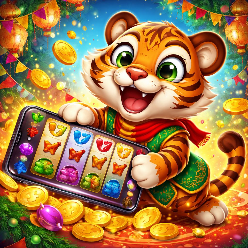 6999bet Slots cartoon mascot beside bright slot reels and coins